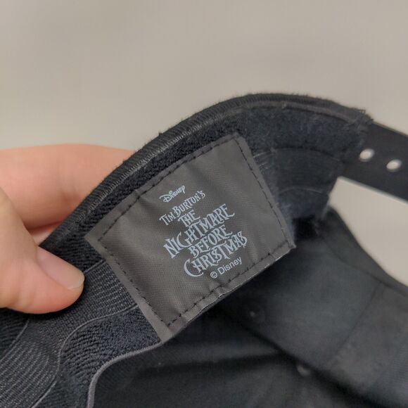 Jack Skellington Snapback Hat Black OSFM The Nightmare Before Christmas - Picture 7 of 8